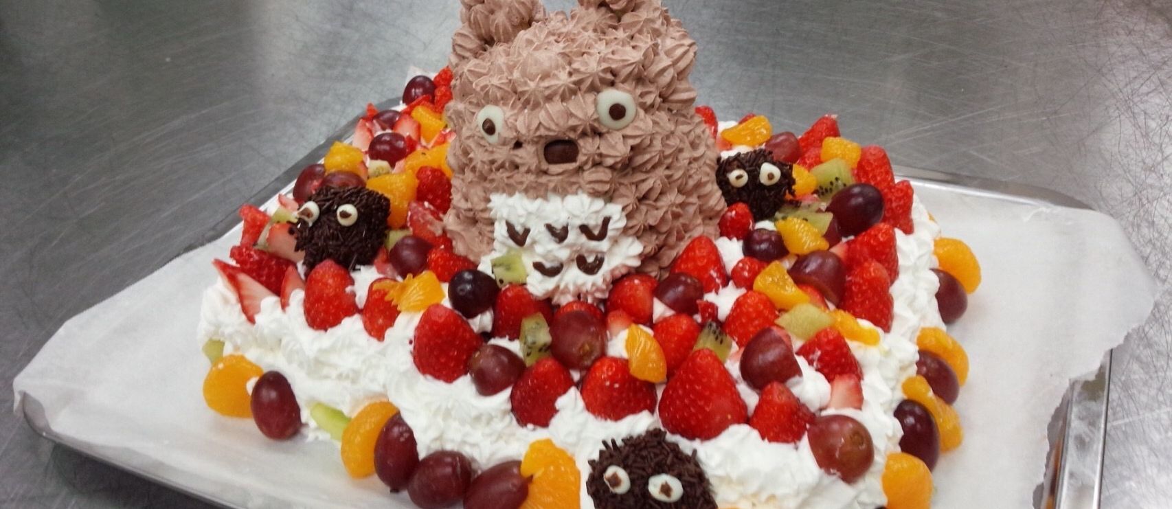 行事食として提供したデコレーションケーキ