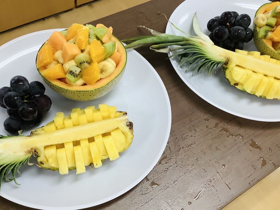 フルーツの盛り合わせ