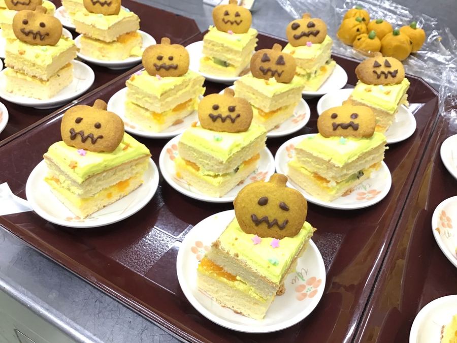 ハロウィンのデザート