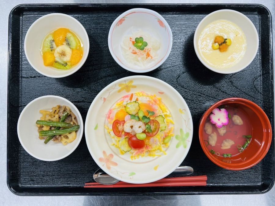 導入先の施設で提供されている食事