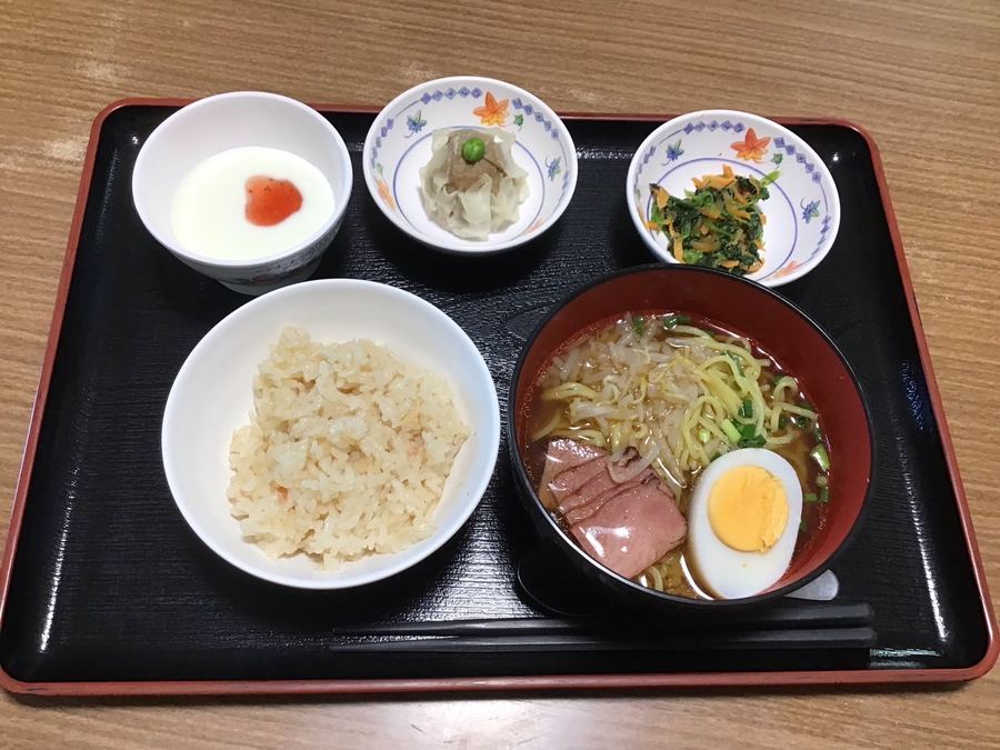 定食の一例