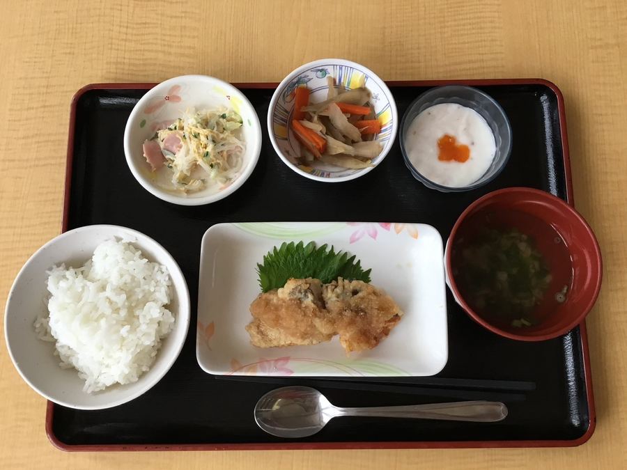 ミキサー食を含む献立